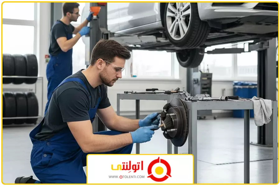 مراقبت و افزایش عمر | علائم تمام شدن لنت ترمز خودرو