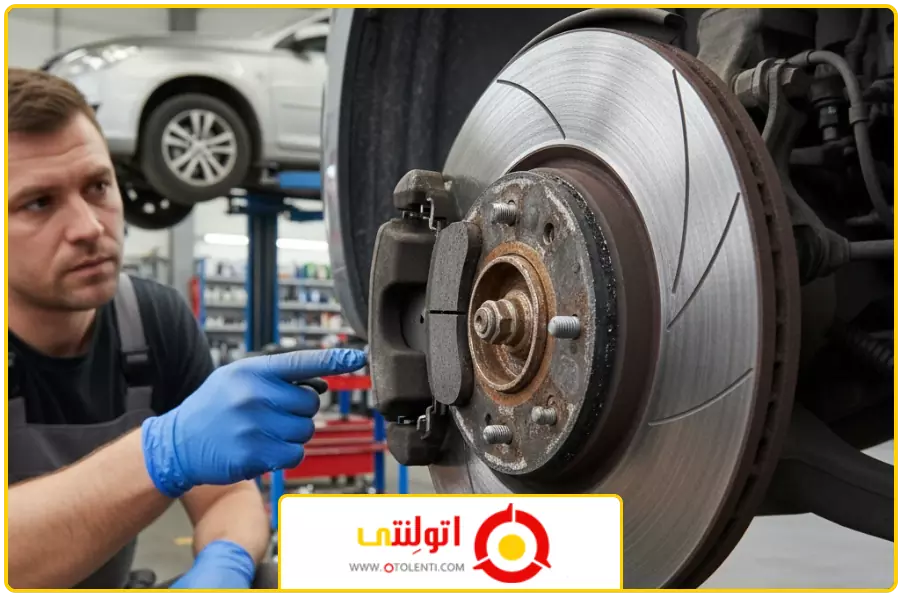 بند نخستین و اهمیت موضوع | علائم تمام شدن لنت ترمز خودرو