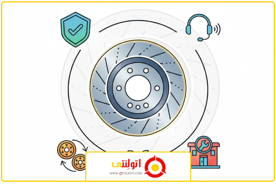 خدمات پس از فروش | تفاوت دیسک چینی و ایرانی