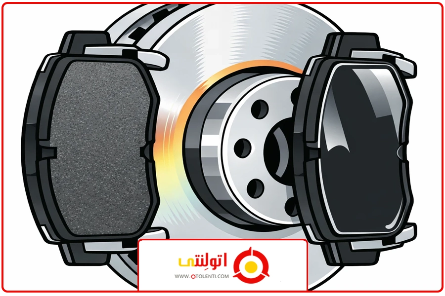 بند پایانی | شیشه ای شدن لنت