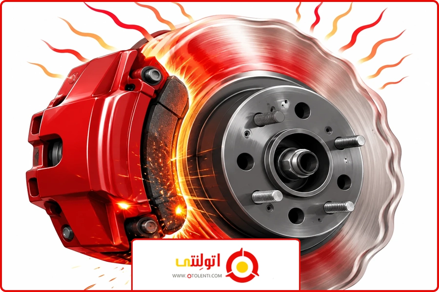 بند پایانی | دلیل تاب دیسک ترمز